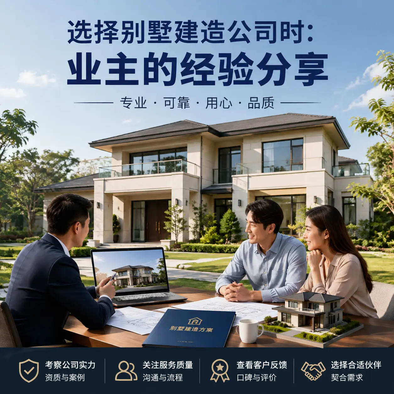 选择别墅建造公司时： 思南 业主的经验分享
