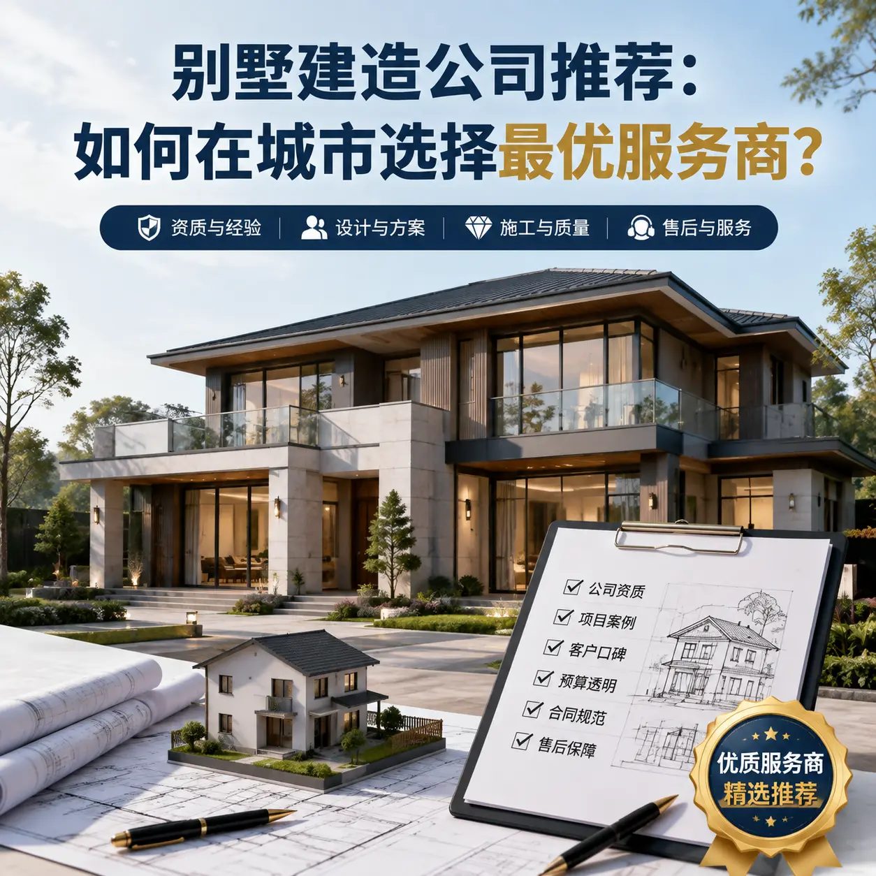 别墅建造公司推荐：如何在 思南 选择最优服务商？