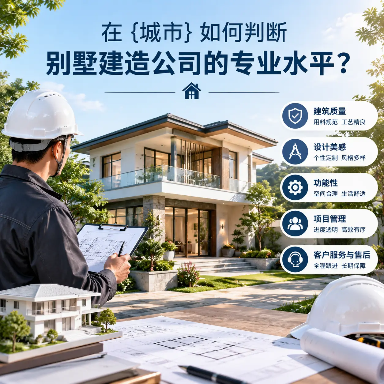 在 思南 如何判断别墅建造公司的专业水平？