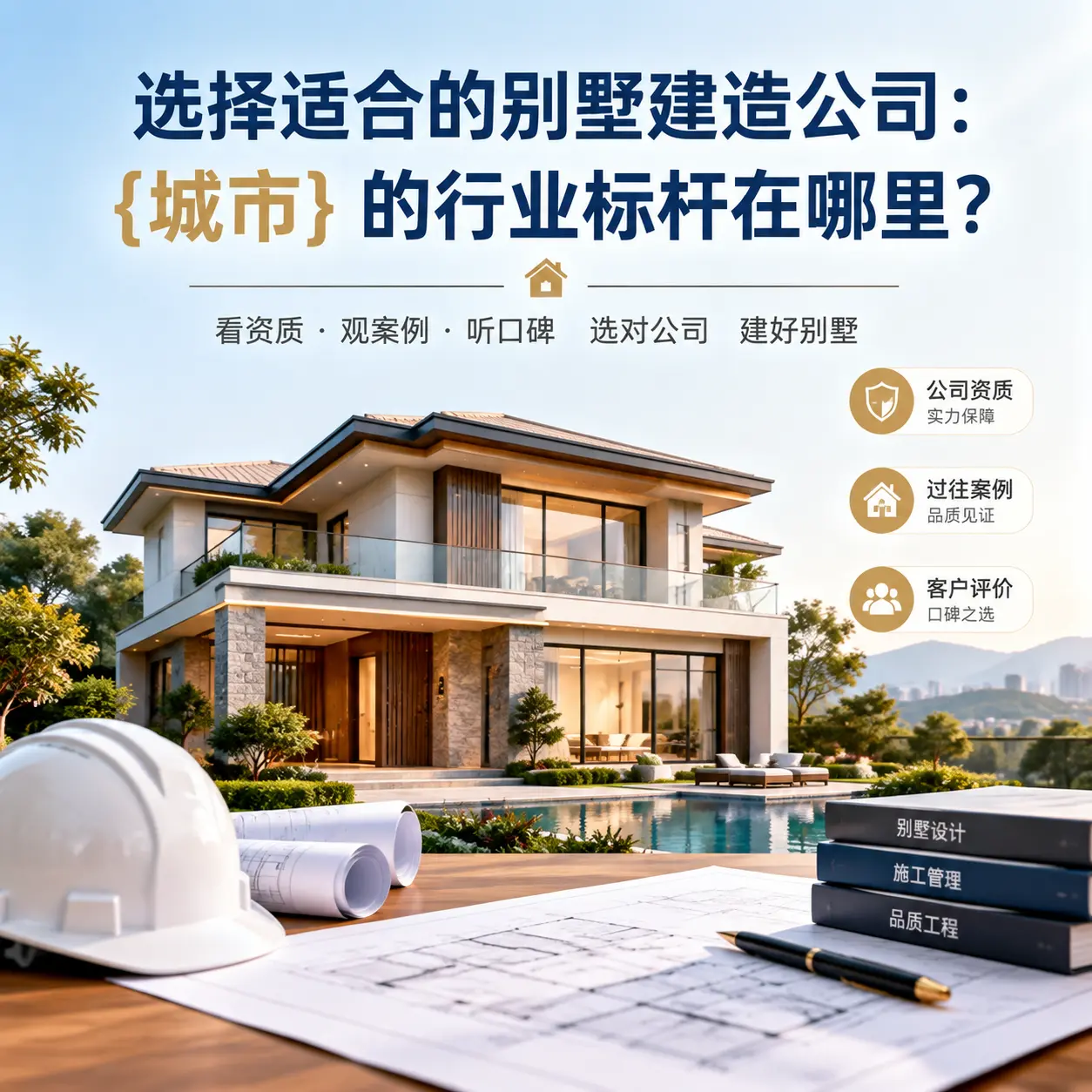 选择适合的别墅建造公司： 思南 的行业标杆在哪里？