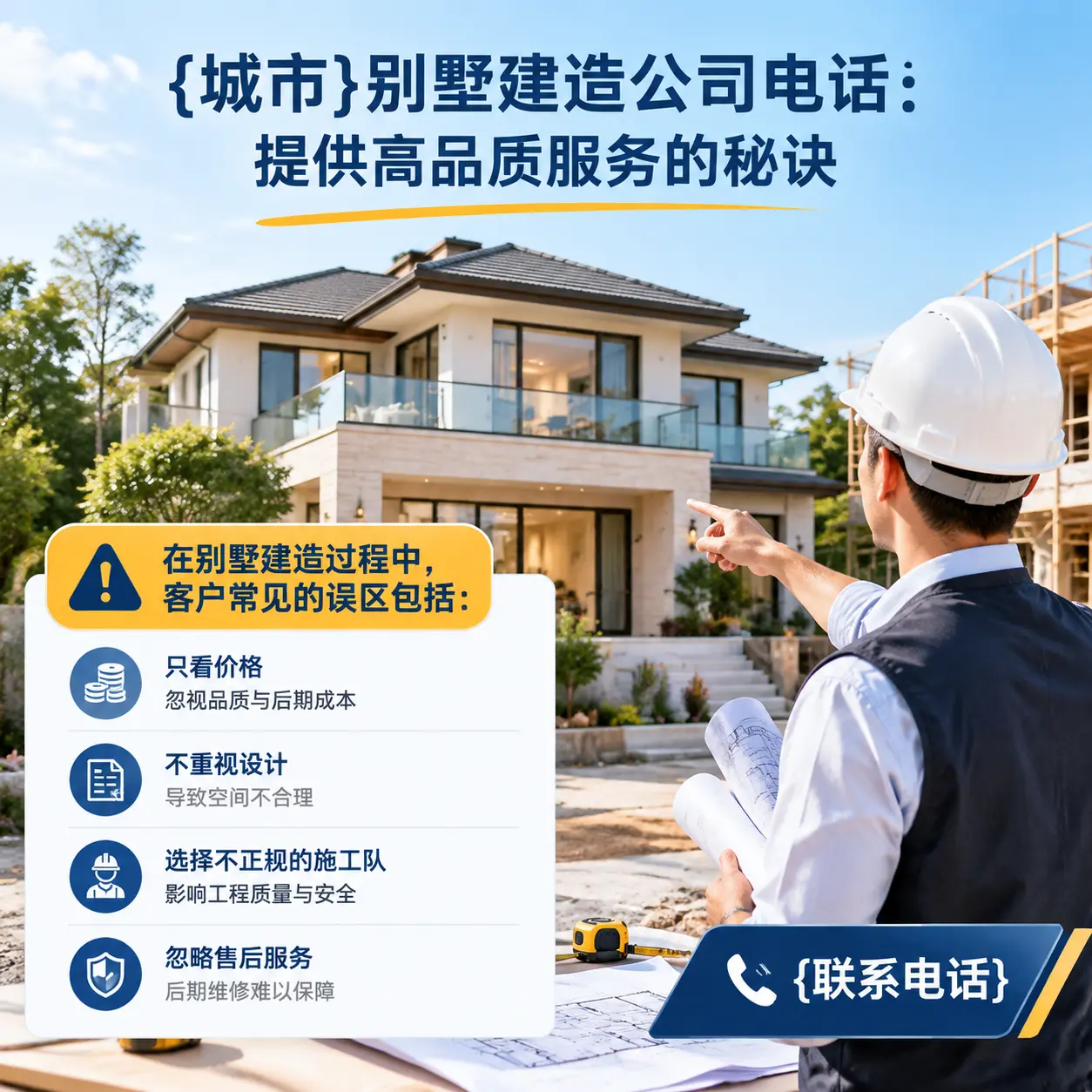 思南别墅建造公司电话：提供高品质服务的秘诀