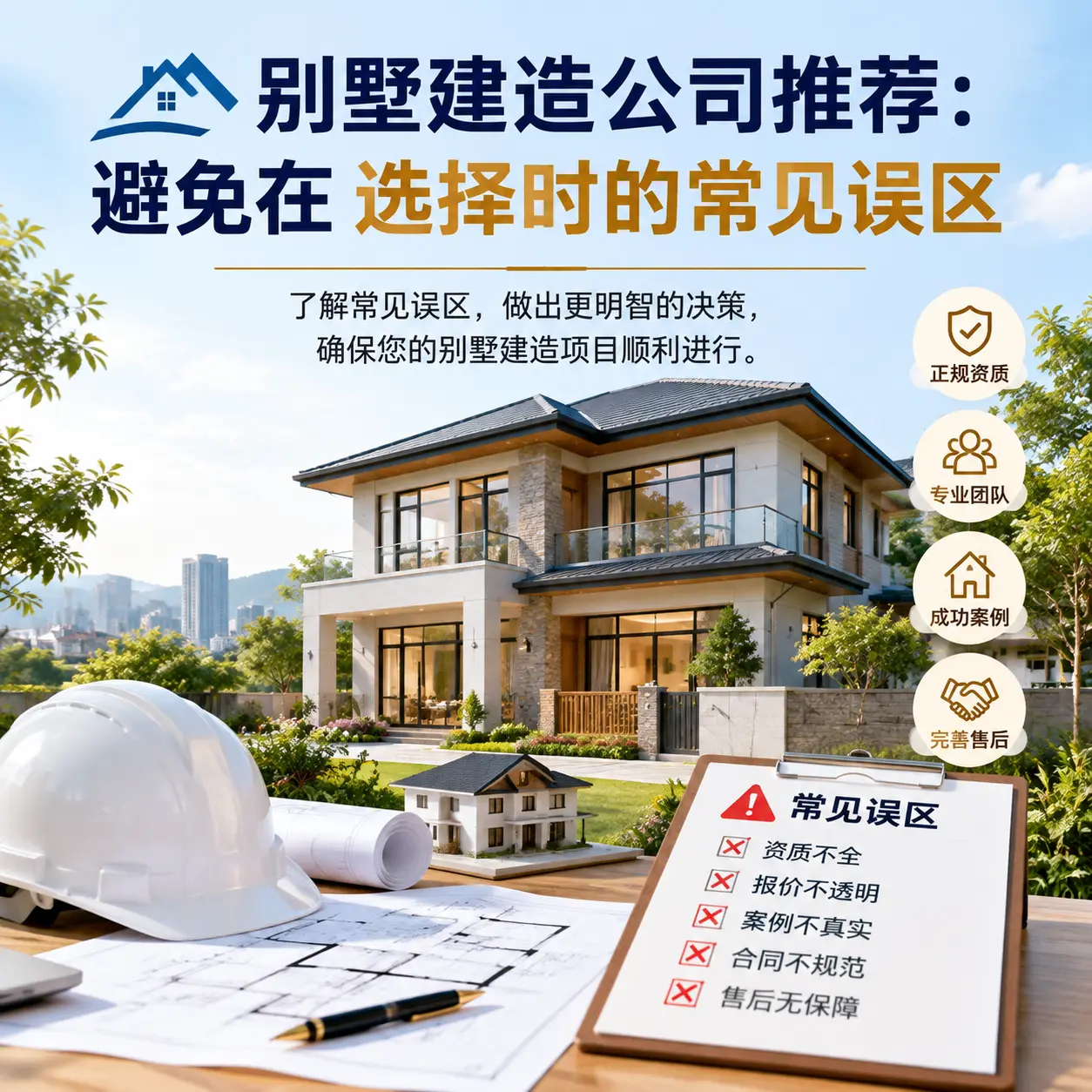 别墅建造公司推荐：避免在 思南 选择时的常见误区