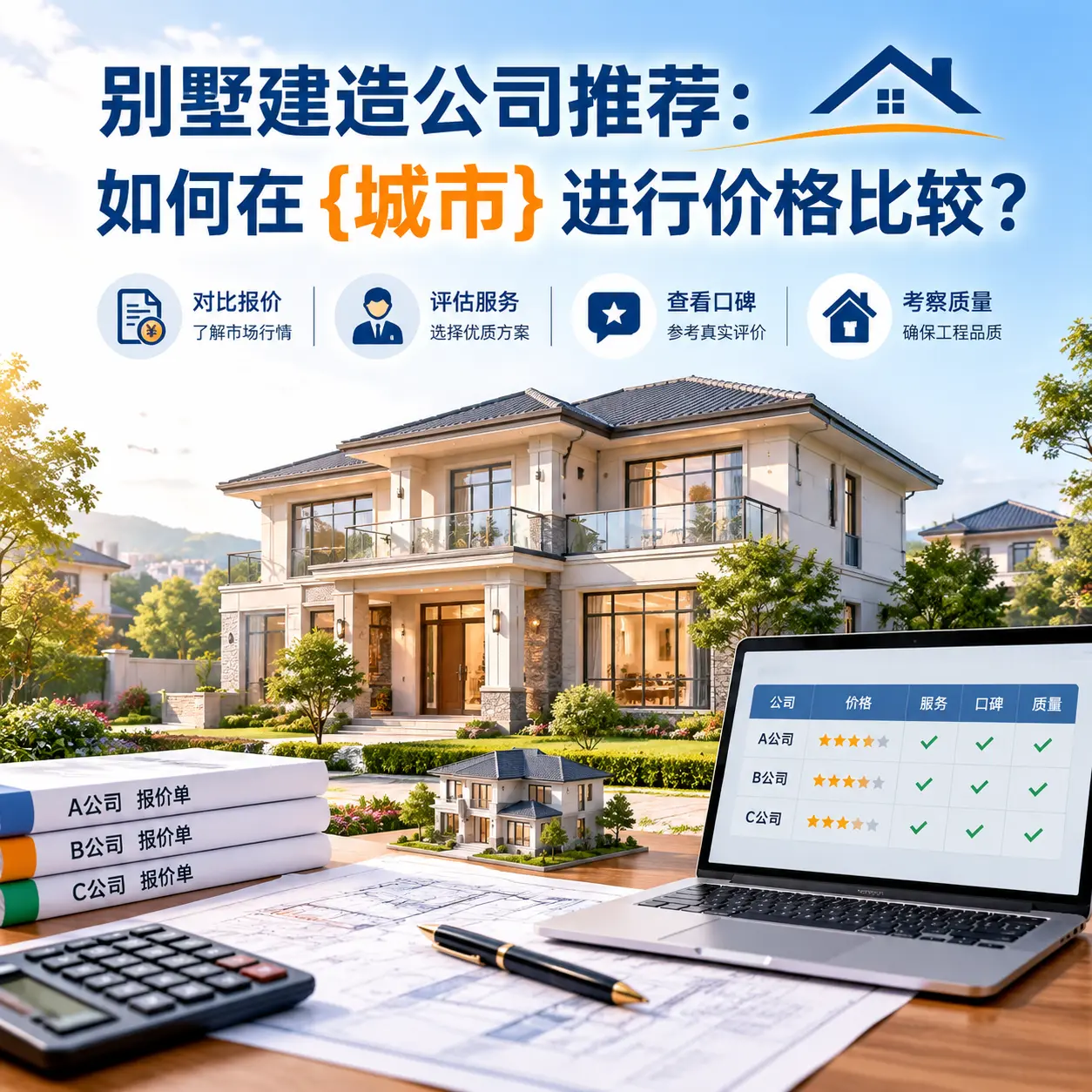 别墅建造公司推荐:如何在 思南 进行价格比较?