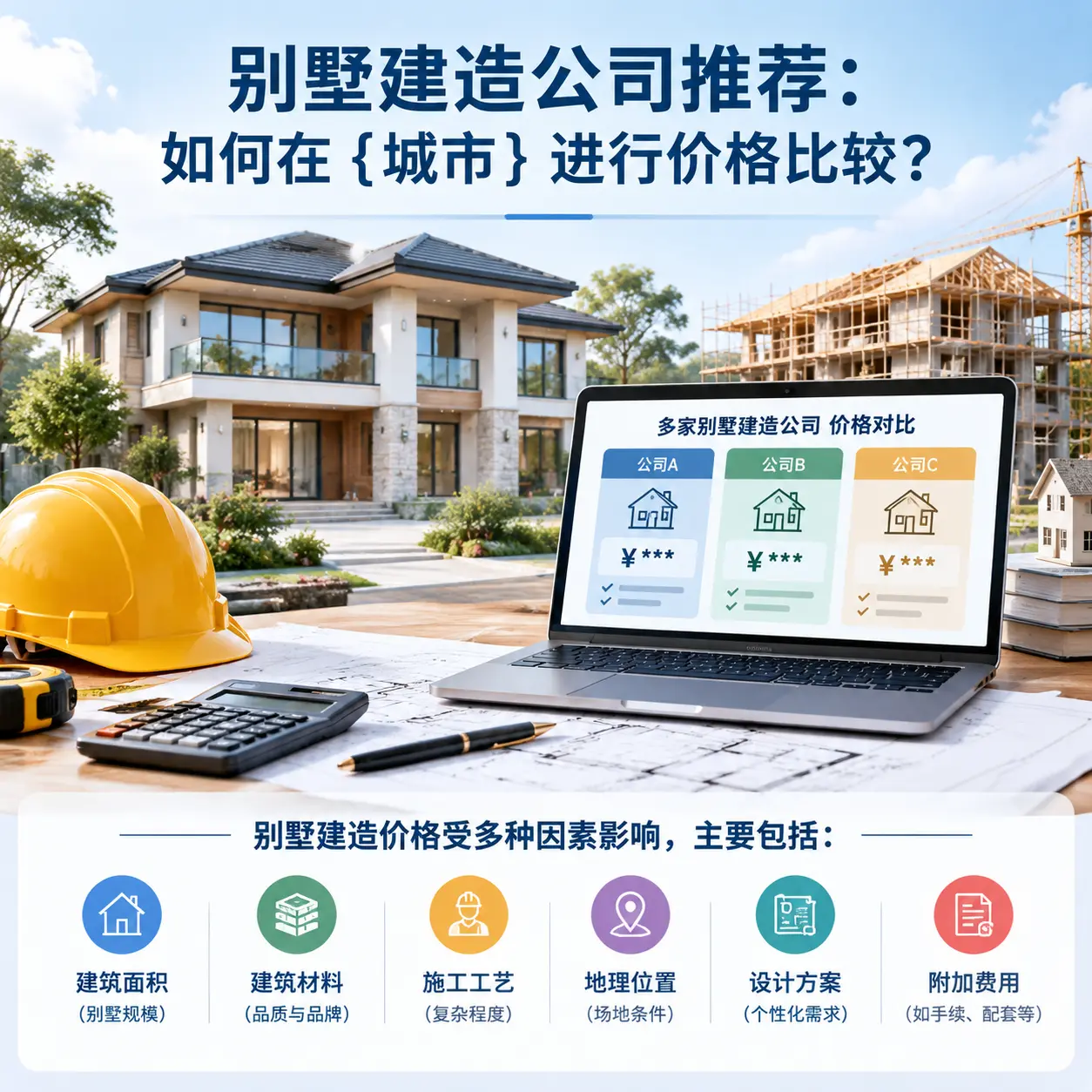 别墅建造公司推荐:如何在 思南 进行价格比较?