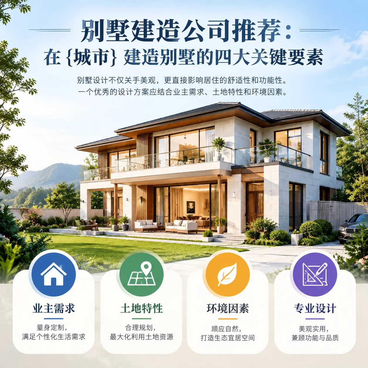 别墅建造公司推荐：在 思南 建造别墅的四大关键要素
