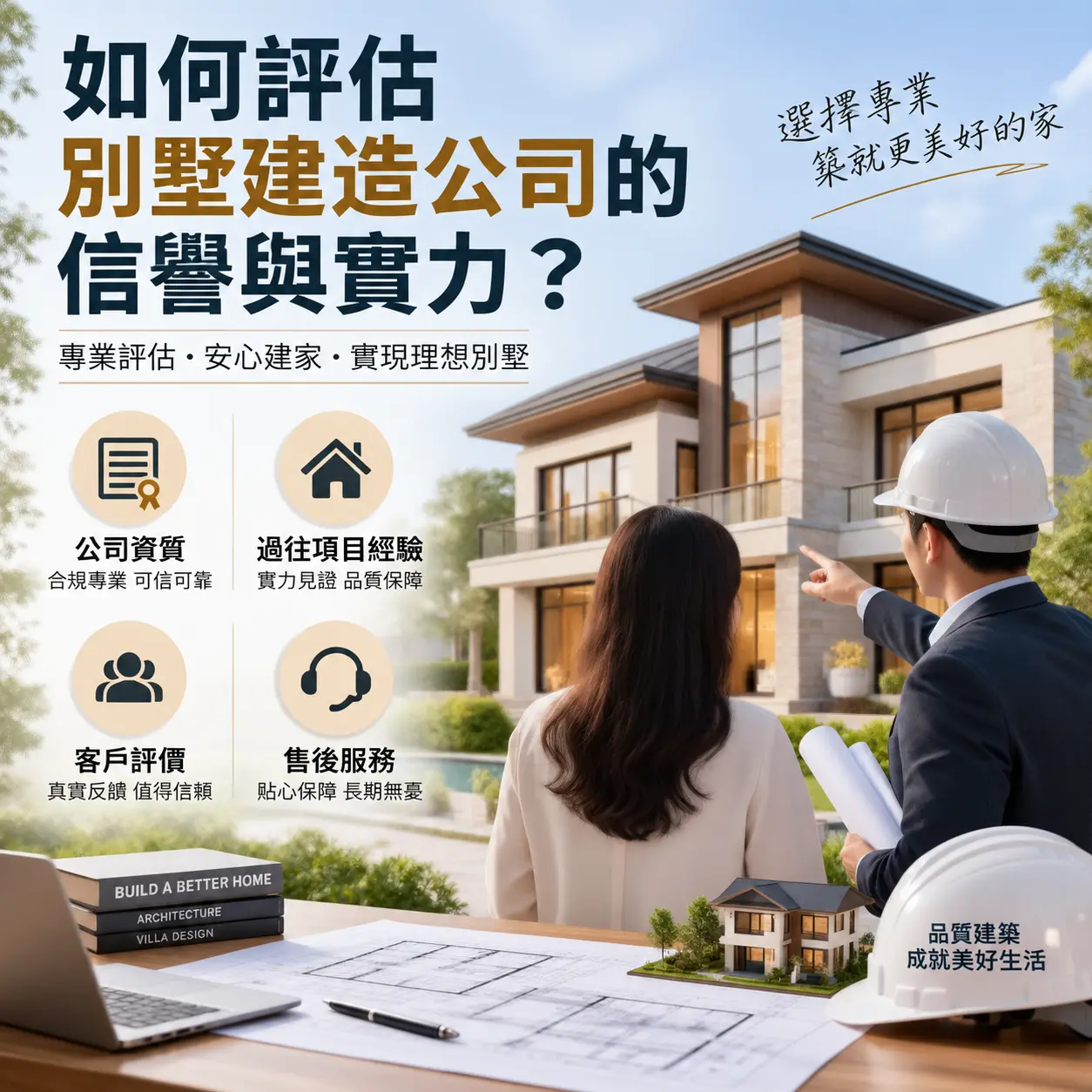 如何评估 思南 别墅建造公司的信誉与实力?