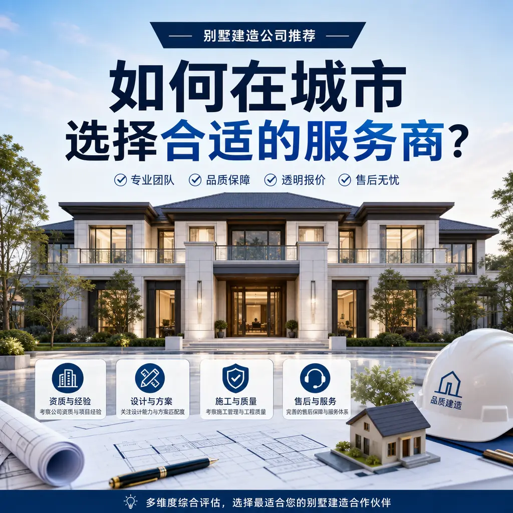 别墅建造公司推荐：如何在 思南 选择合适的服务商？