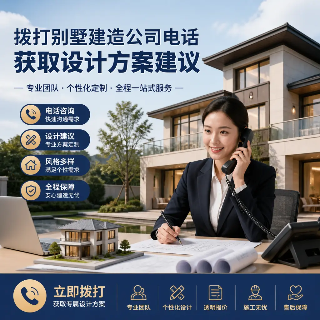 拨打思南别墅建造公司电话,获取设计方案建议