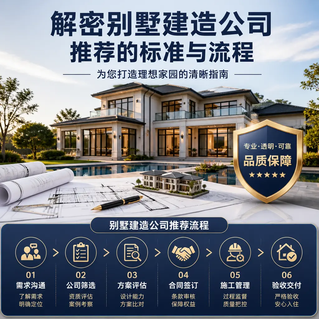 解密别墅建造公司推荐的标准与流程在 思南