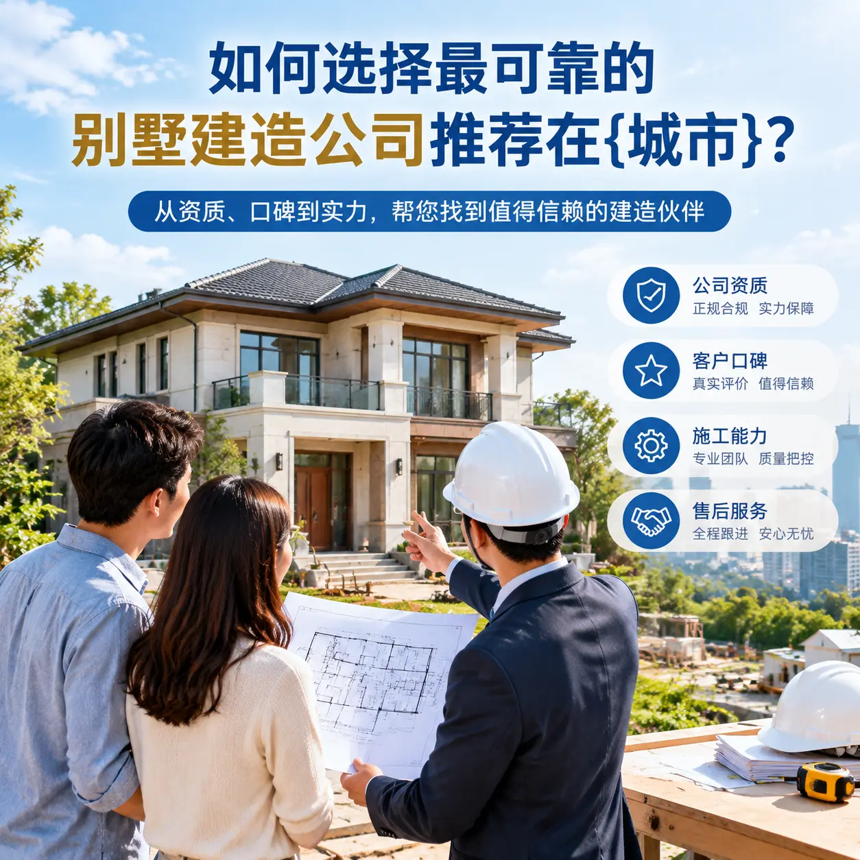 如何选择最可靠的别墅建造公司推荐在思南？