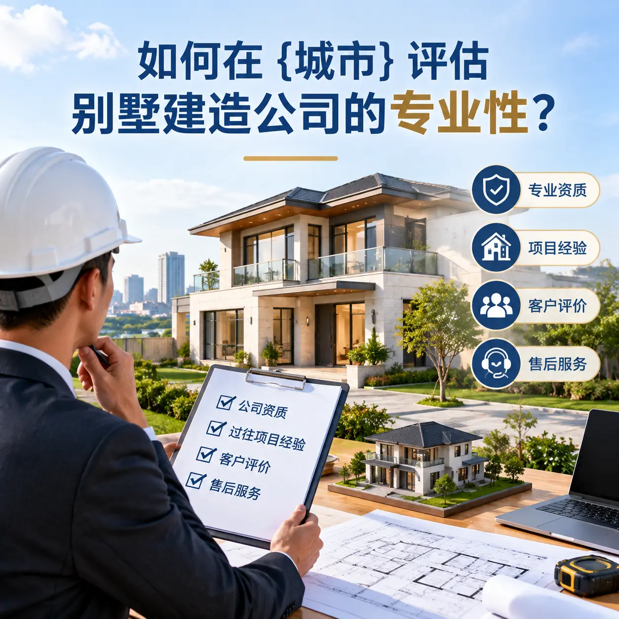 如何在 思南 评估别墅建造公司的专业性？
