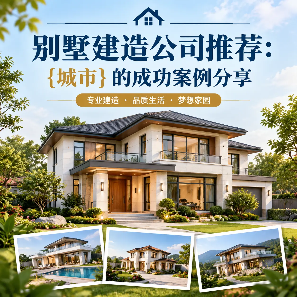别墅建造公司推荐: 思南 的成功案例分享