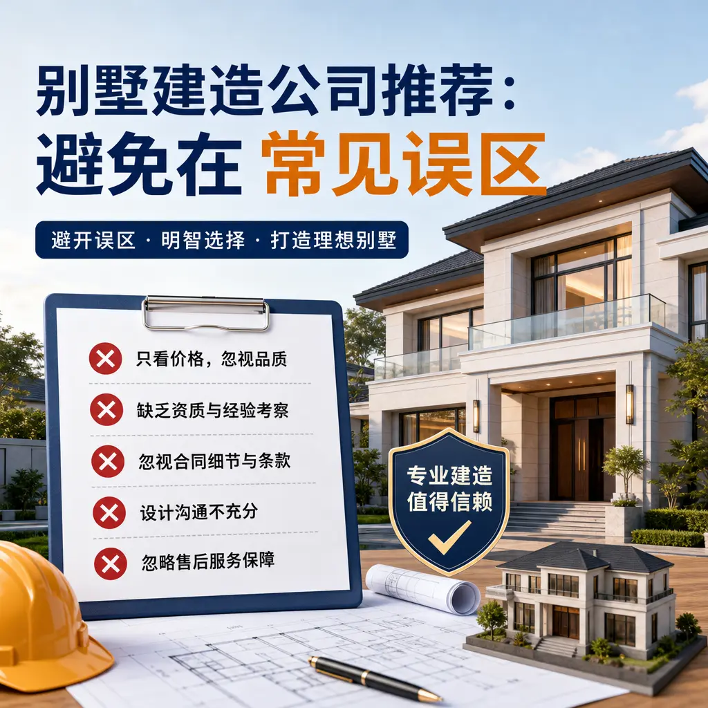 别墅建造公司推荐：避免在 思南 的常见误区