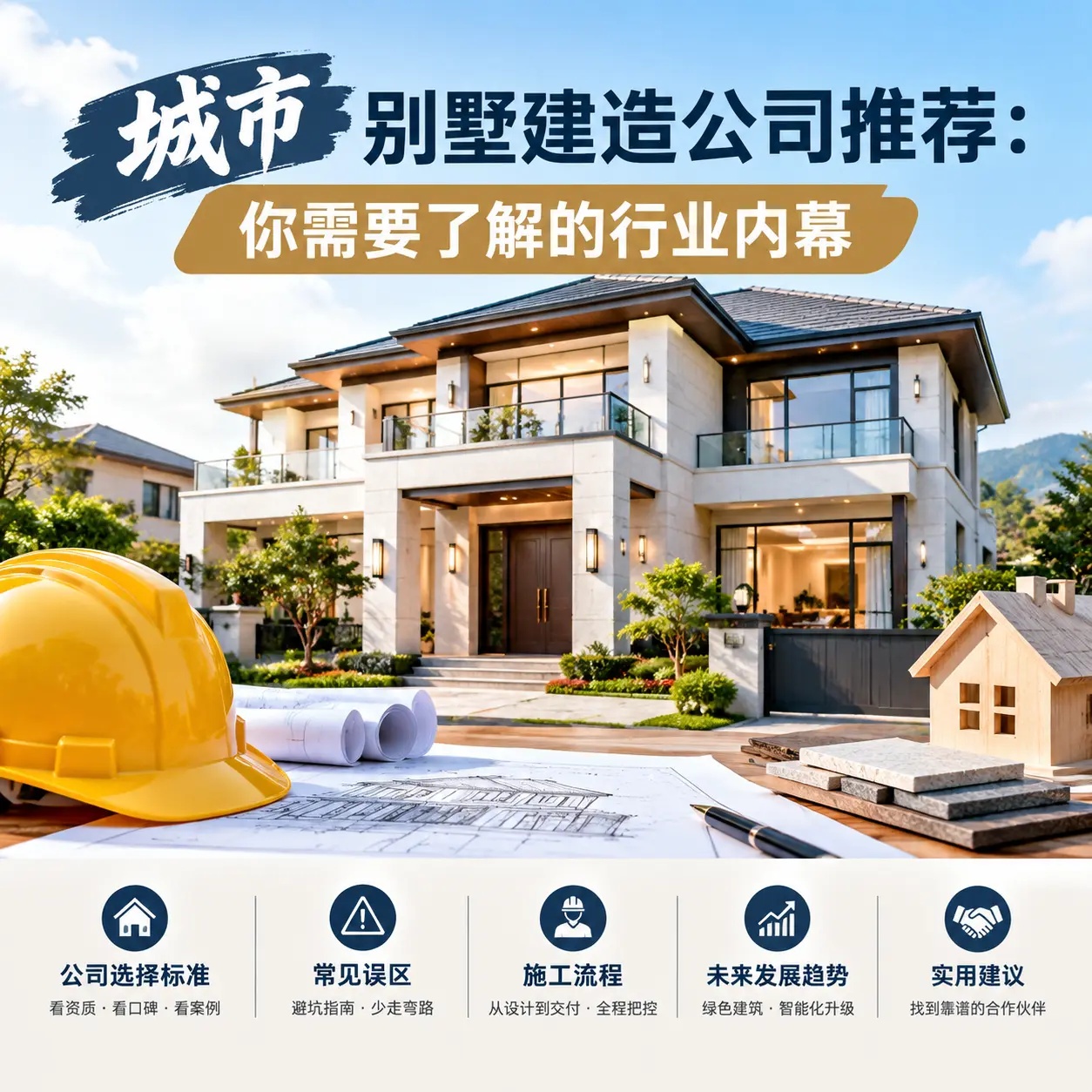 思南 别墅建造公司推荐：你需要了解的行业内幕
