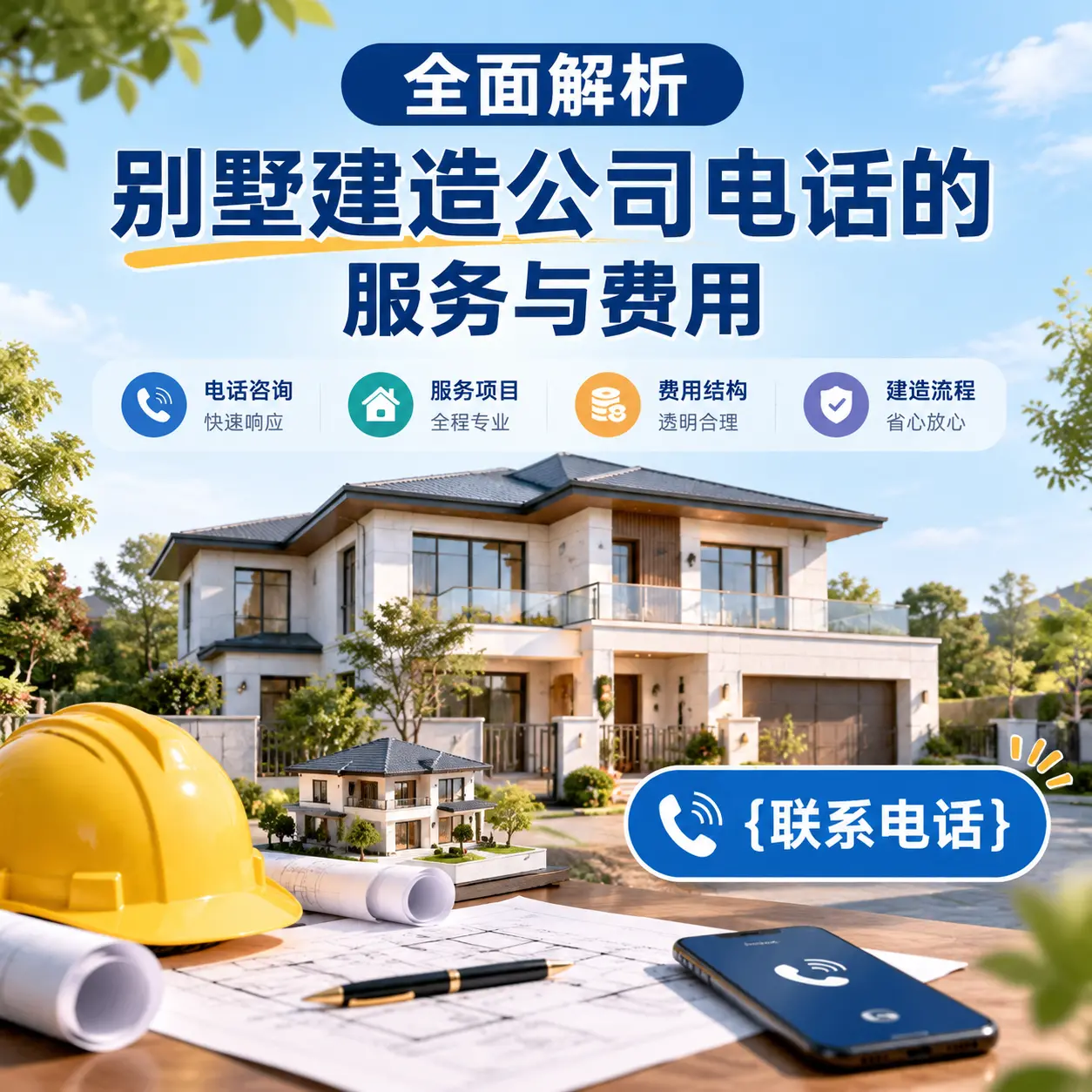 全面解析思南别墅建造公司电话的服务与费用